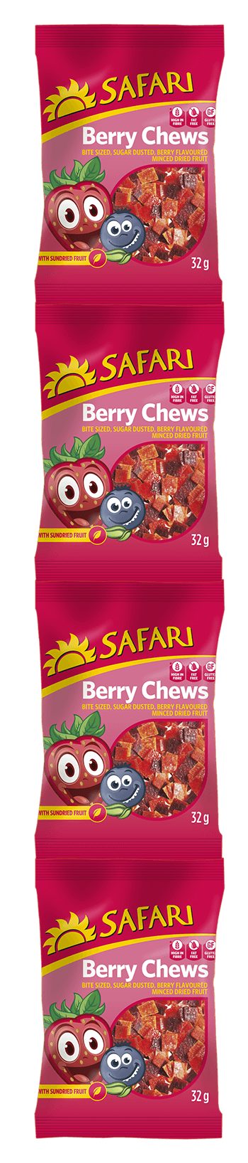 Berry Chews: 4x32g