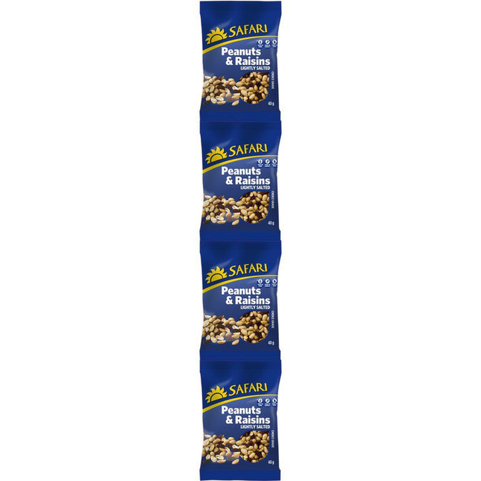 Peanuts & Raisins: 4x40g