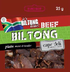 Beef Biltong Sliced Orig. 25g