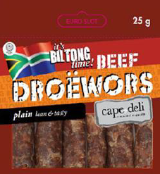 Beef DroëWors Orig. 25g