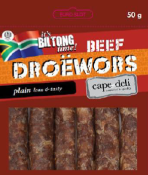 Beef DroëWors Orig. 50g