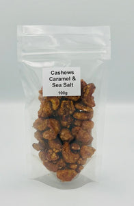 Cashews Caramel & Sea Salt 100g