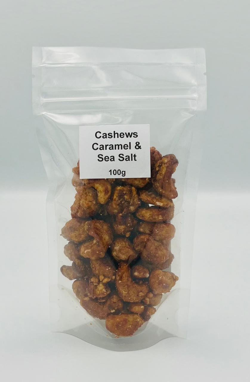 Cashews Caramel & Sea Salt 100g