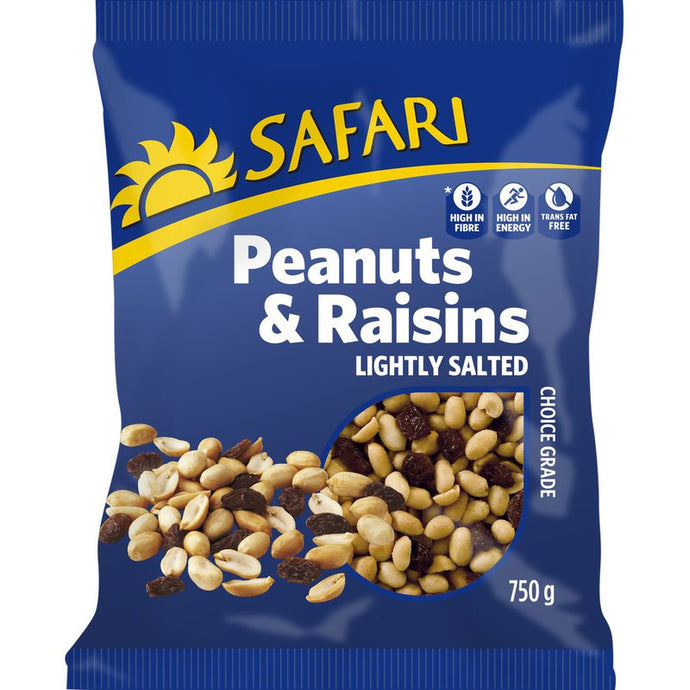 Peanuts & Raisins 750g