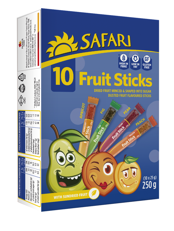 Fruit Sticks 10x25g