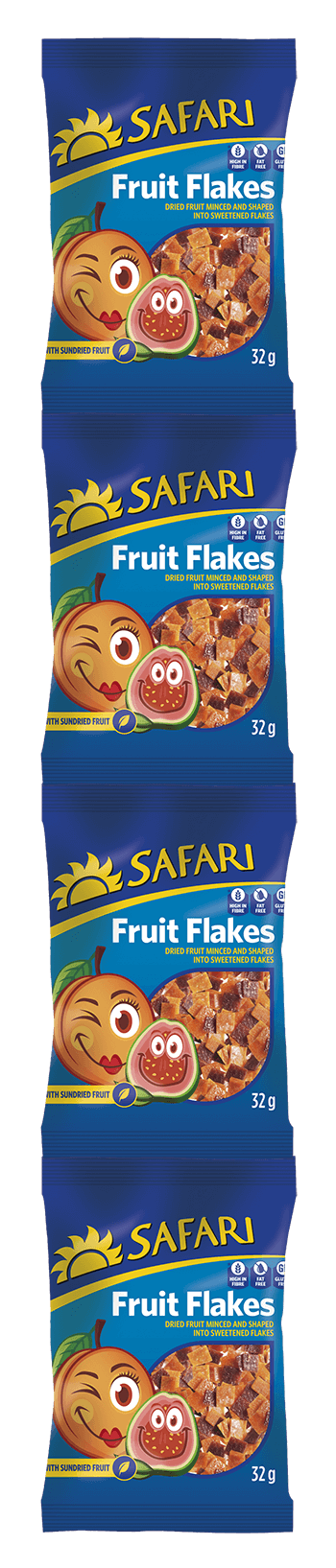 Fruit Flakes: 4x32g