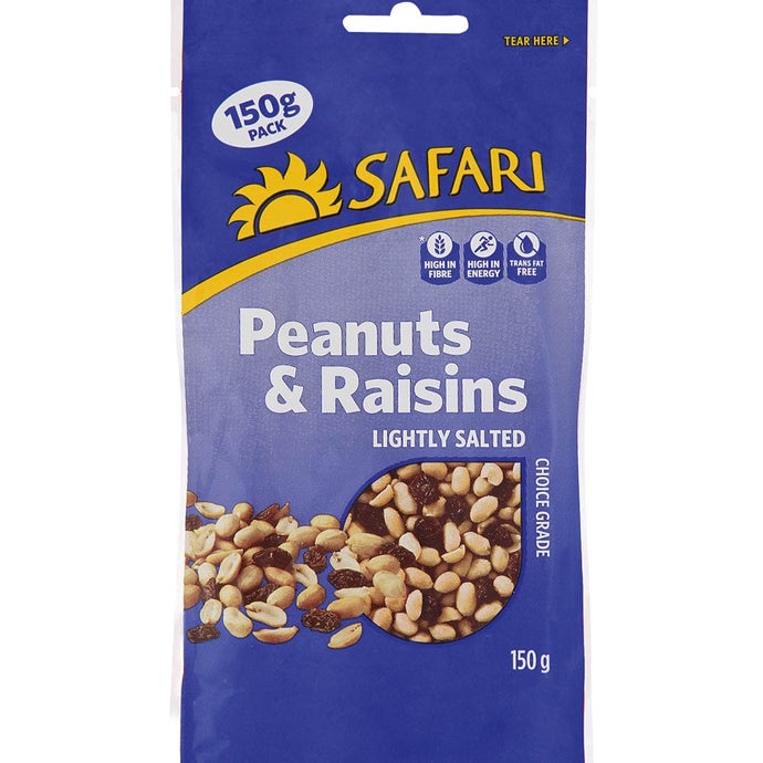 Peanuts & Raisins 150g